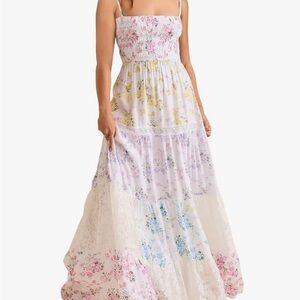 Floral Maxi Dress - Multicolor